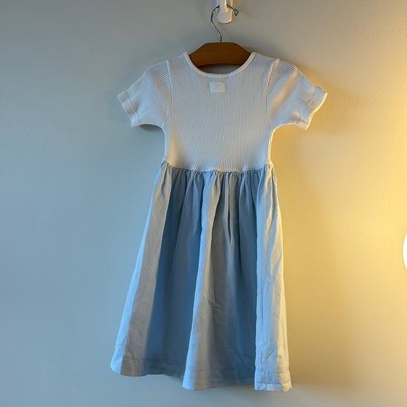 Tartine et Chocolat White and Blue Casual Sundress - Picture 4 of 5